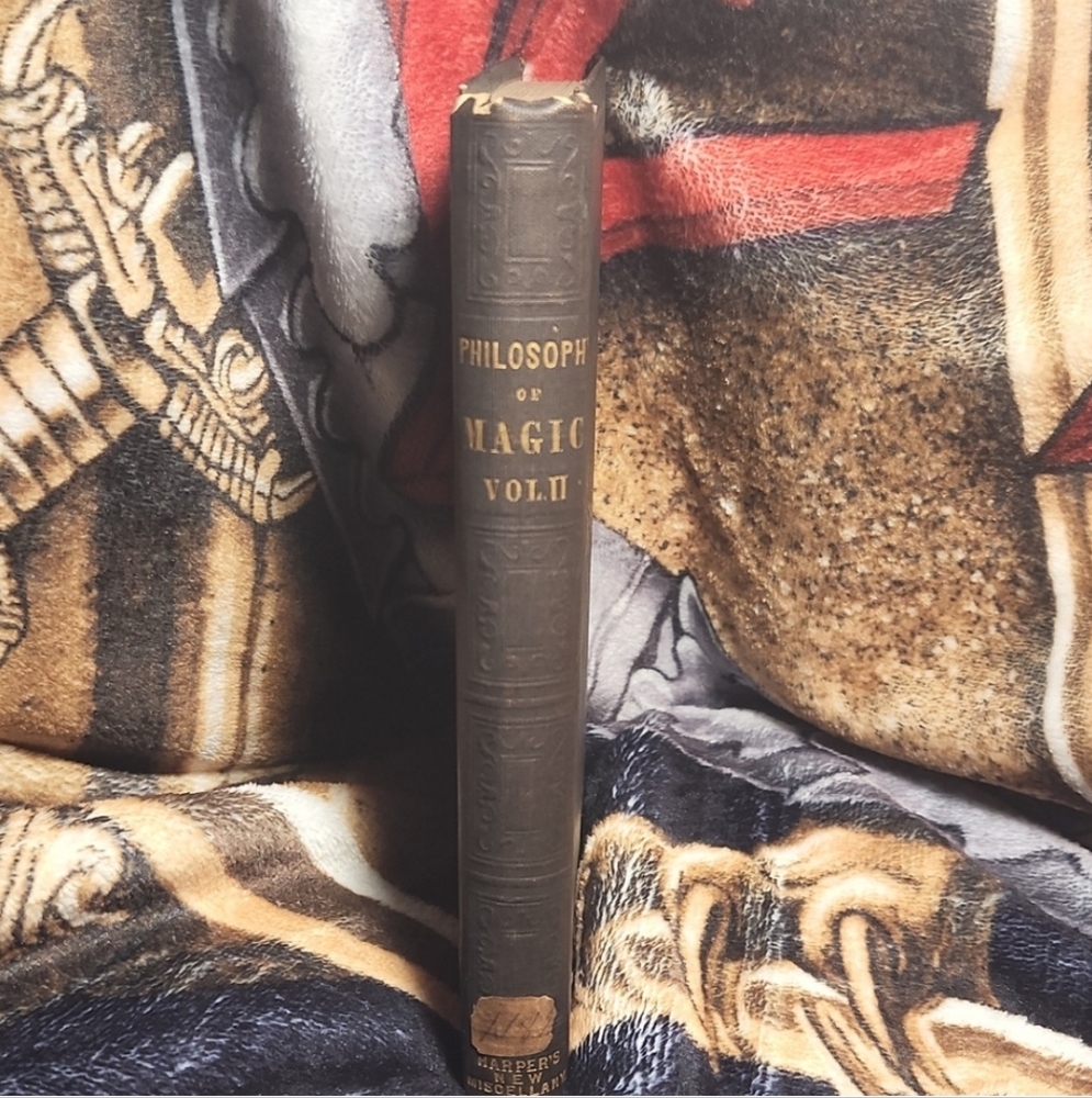 1847 OCCULT SCIENCE: PHILOSOPHY OF MAGIC - Salverte PAGANISM MAGICK 1st Edition